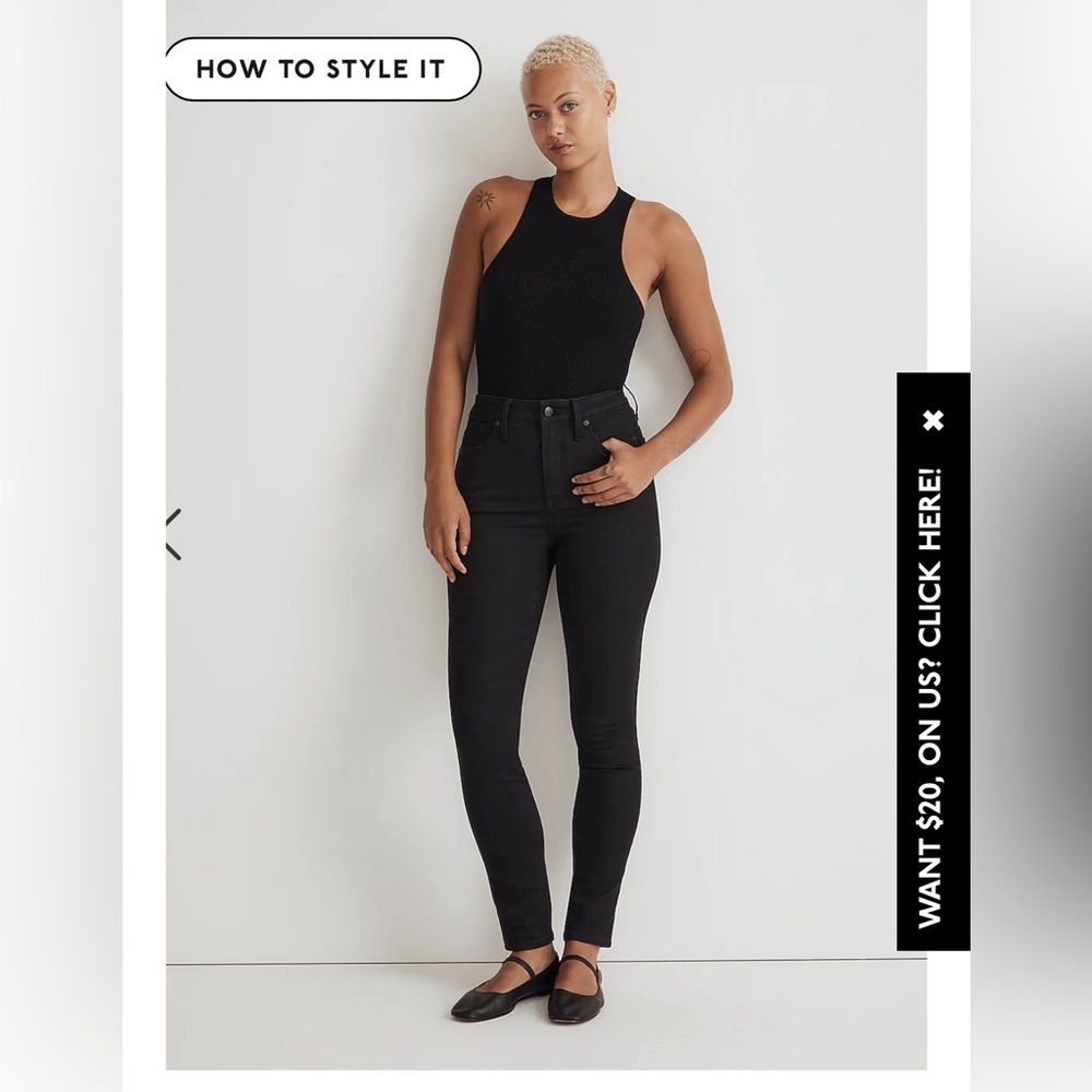 Madewell High Riser Skinny
